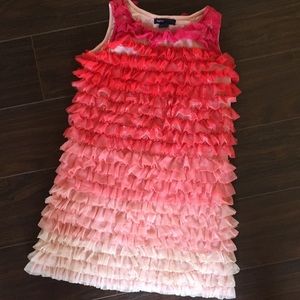 GAP kids ruffle dress